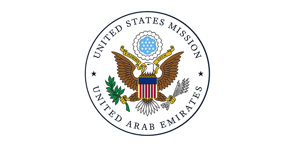 Logo of UAE and US Embassy